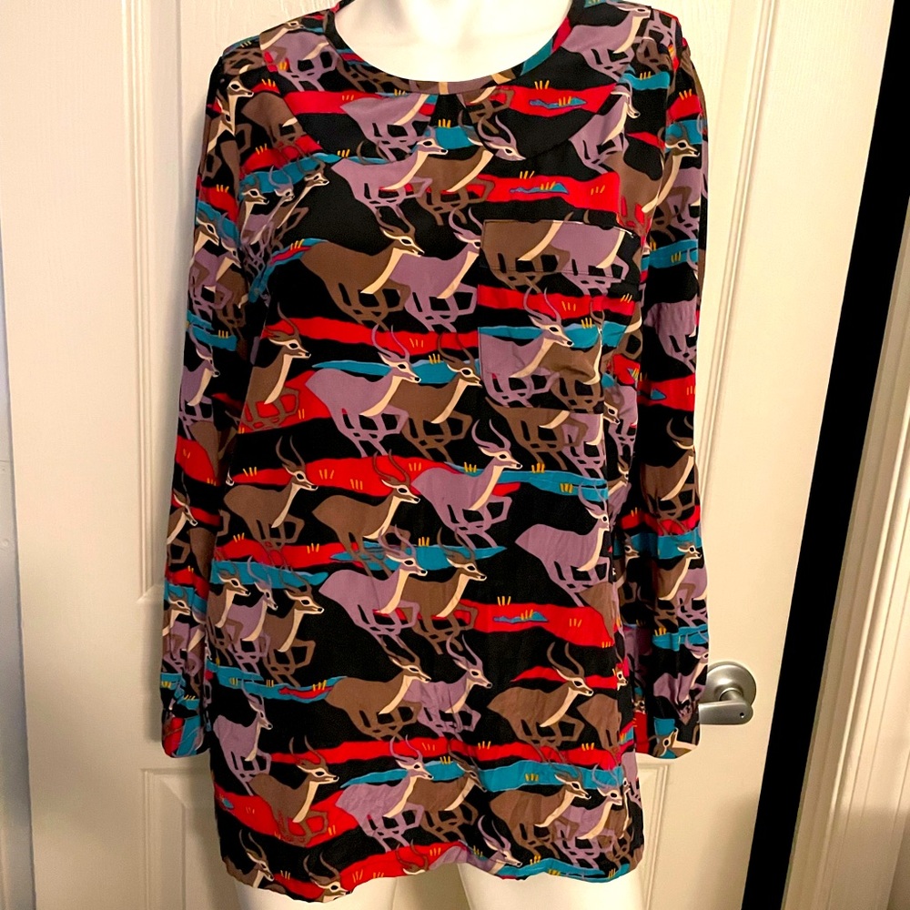 Gazelle Blouse w/Pocket
